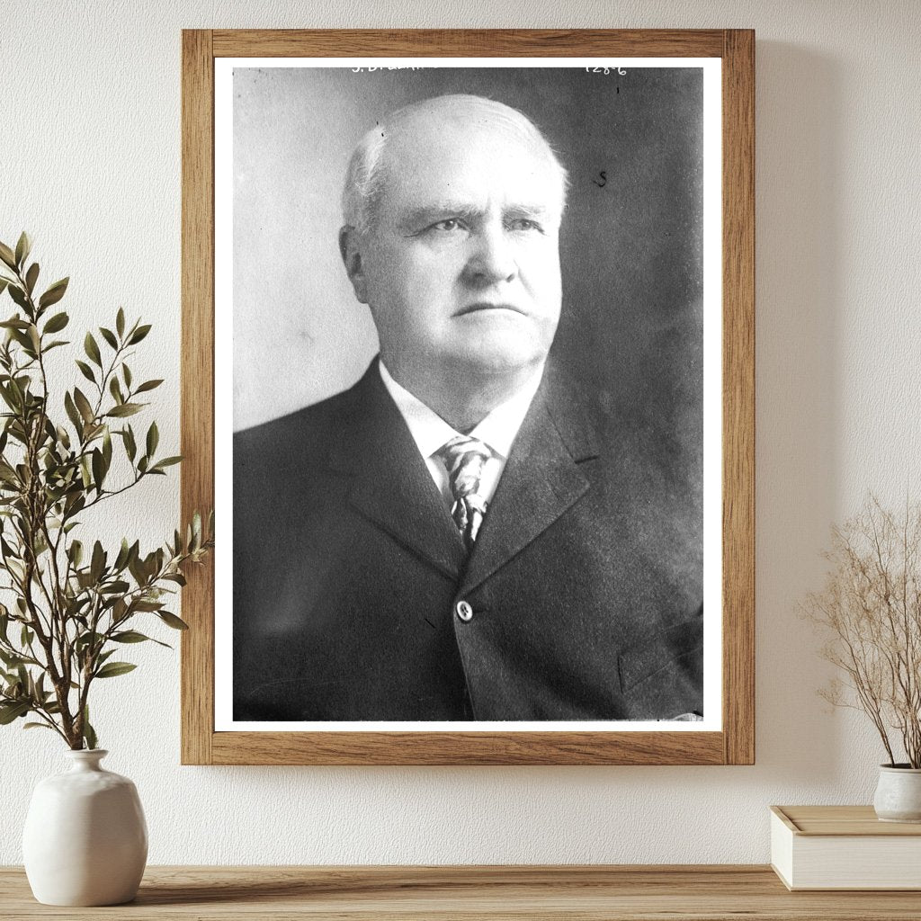 Timeless Portrait Bust of a Historic U.S. Senator