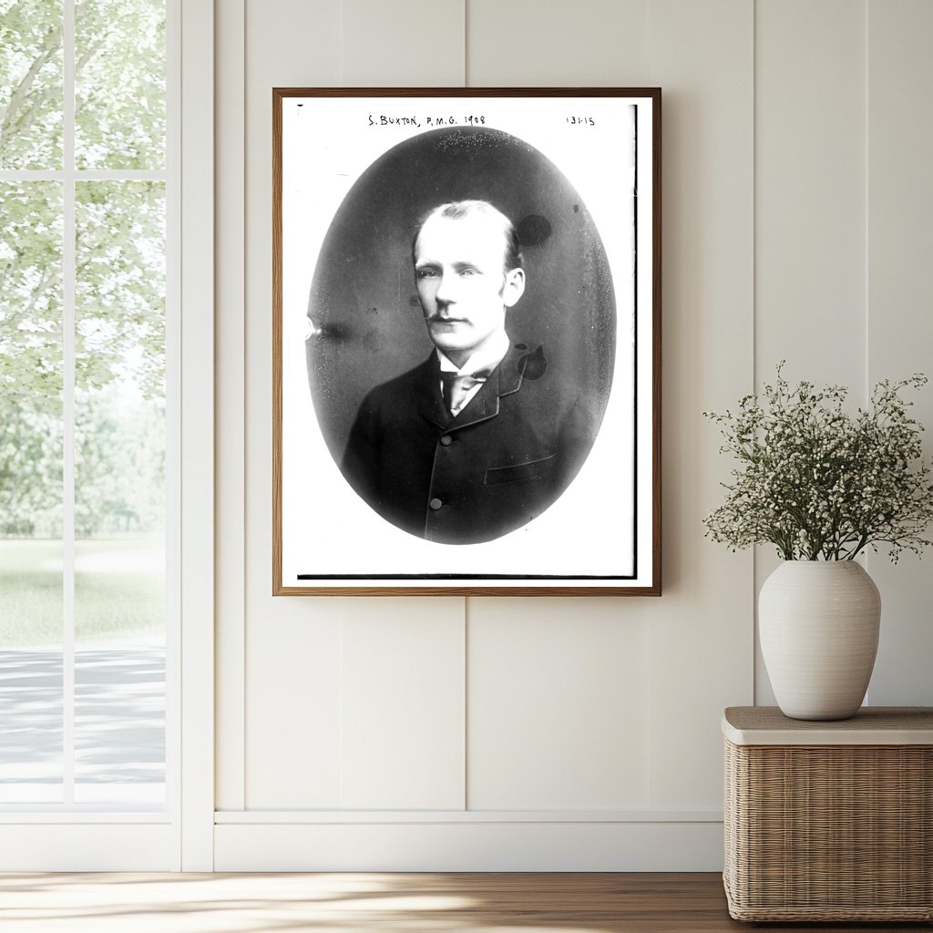 1908 Cameo Portrait of U.S. Postmaster General