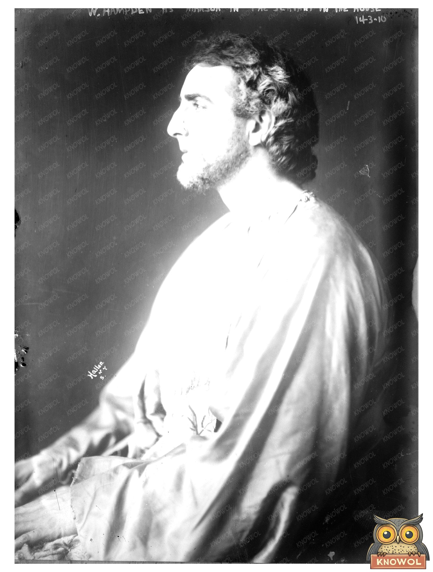 W. Hampden as Manson in The Servant in the House