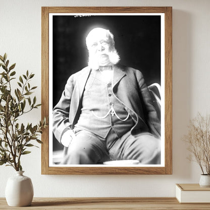 Portrait of a 19th Century Political Leader