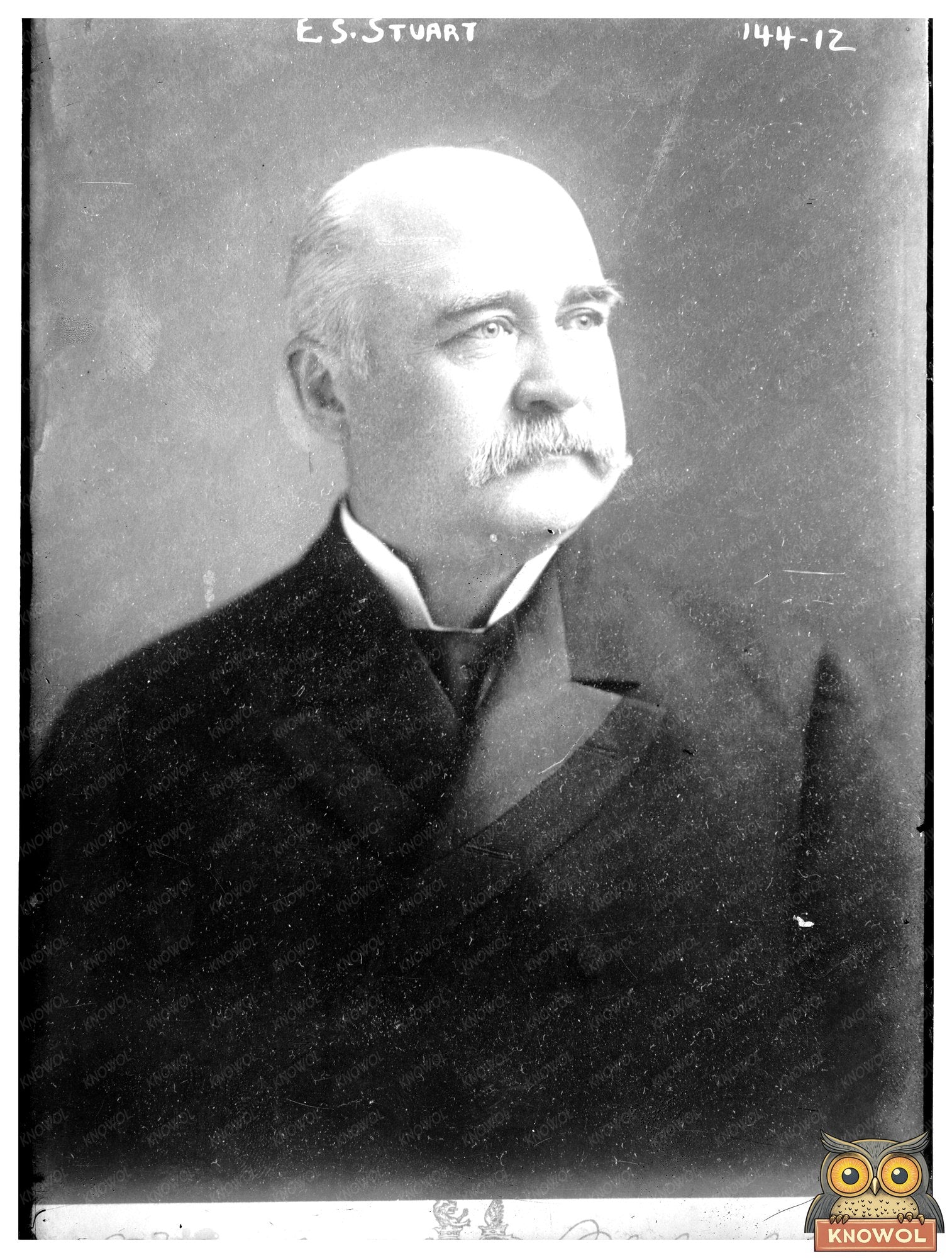 Confederate Cavalry General Portrait Bust