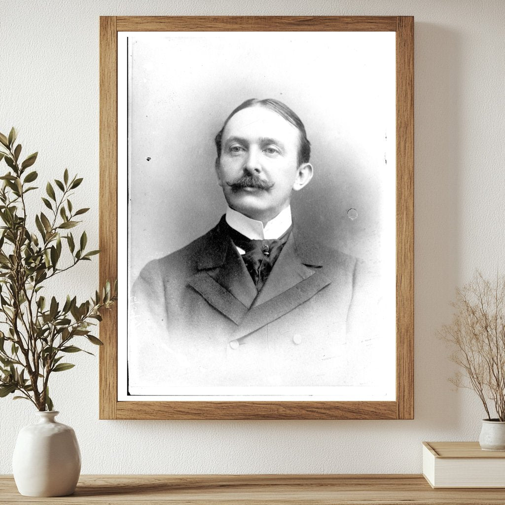 Timeless Portrait Bust of August Belmont Sr.