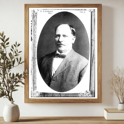 Historic Cameo of Arkansas Governor Donaghey
