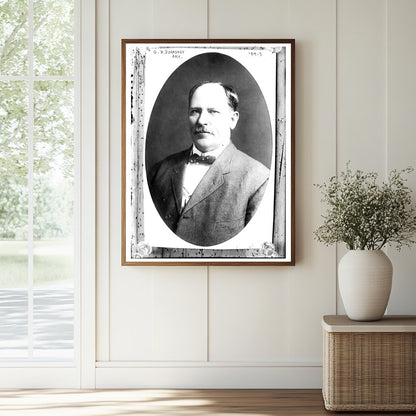 Historic Cameo of Arkansas Governor Donaghey