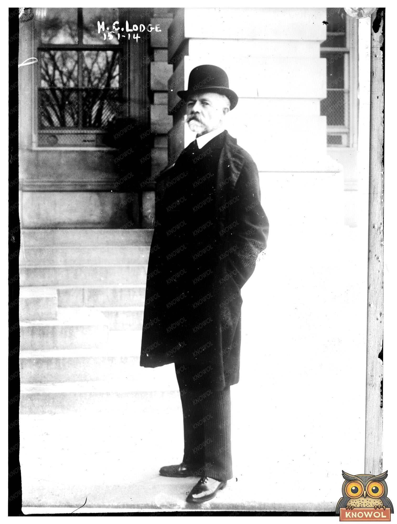 Vintage Portrait of a Renowned American Politician