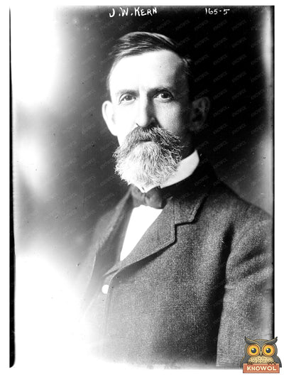 Early 20th Century Political Bust of J.W. Kern