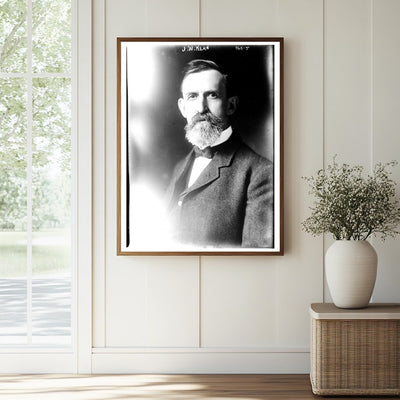 Early 20th Century Political Bust of J.W. Kern