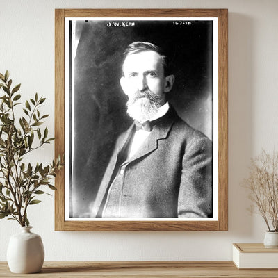 Elegant Portrait Bust of a Prominent Political Figure