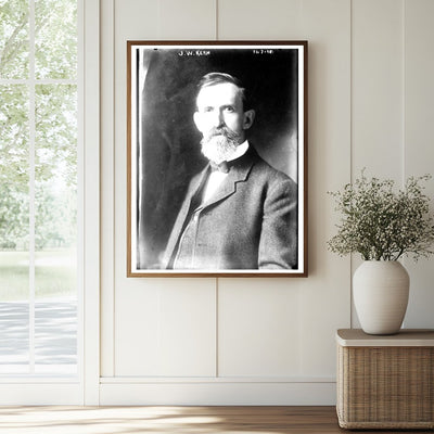 Elegant Portrait Bust of a Prominent Political Figure