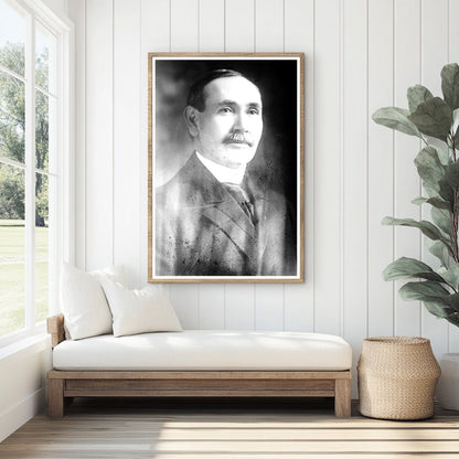 19th Century Bust of J.A. Hemenway: Businessman & Philanthro
