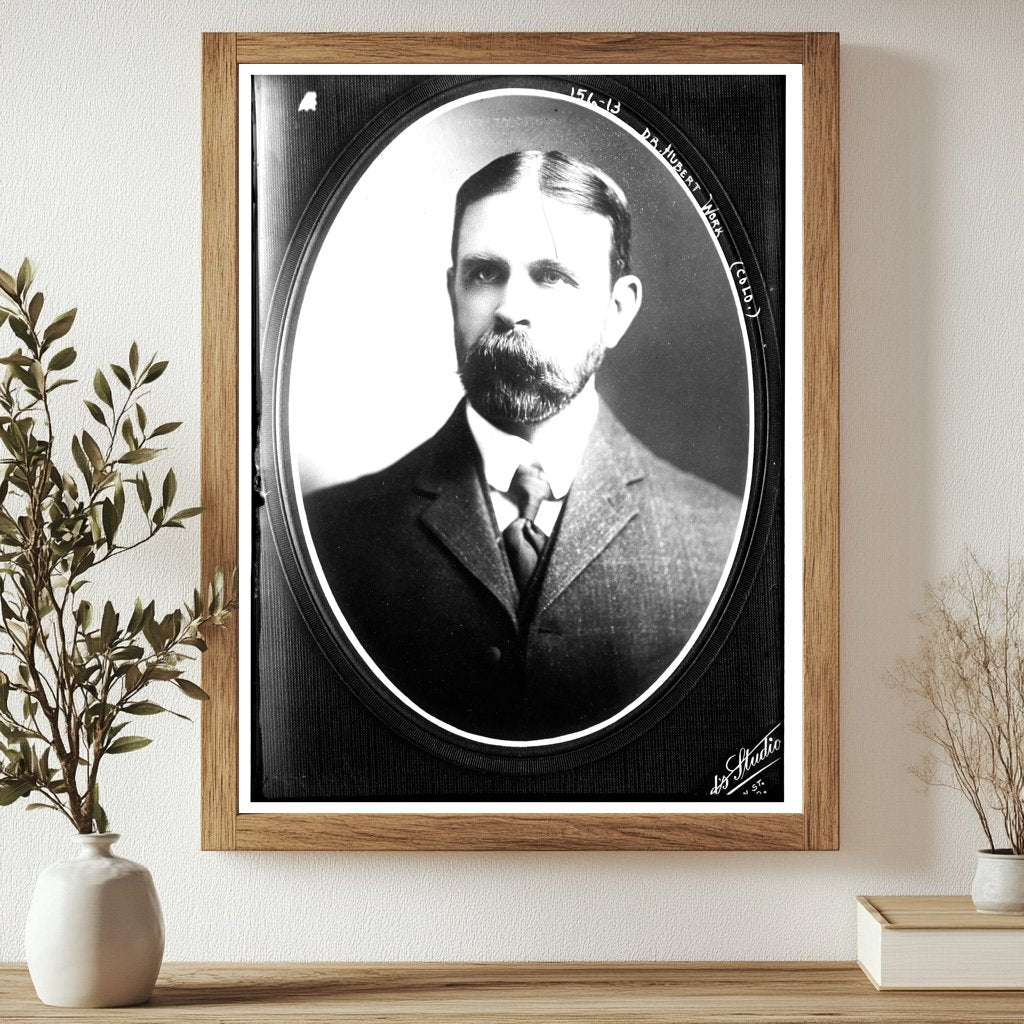 1922 Cameo Portrait of Notable Colorado Politician
