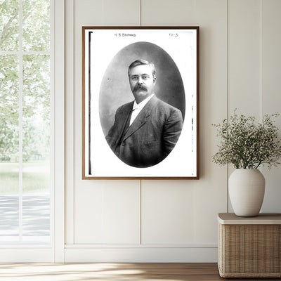 Historical Portrait of Floridas Governor Nathan Broward