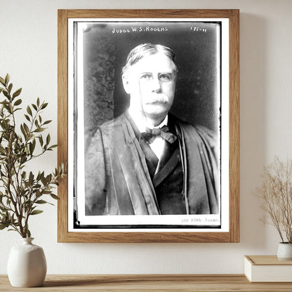 Elegant Portrait Bust of New York Judge in History