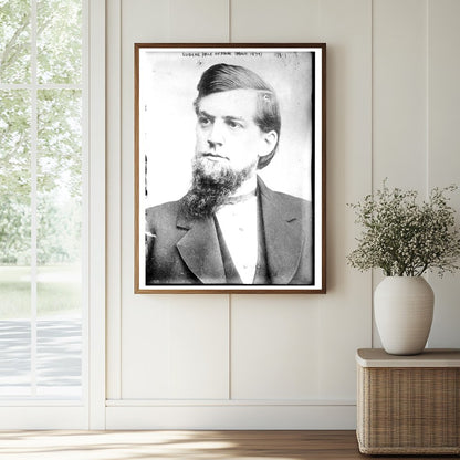 1874 Portrait Bust of Maines Political Icon Eugene Hale