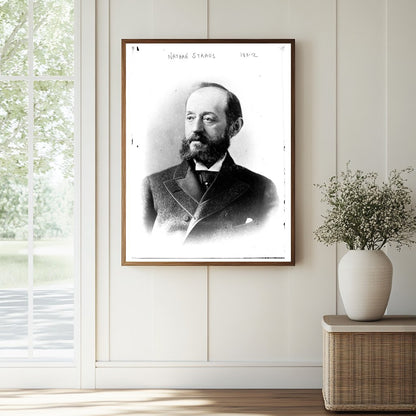 Elegant Portrait Bust of Influential Businessman