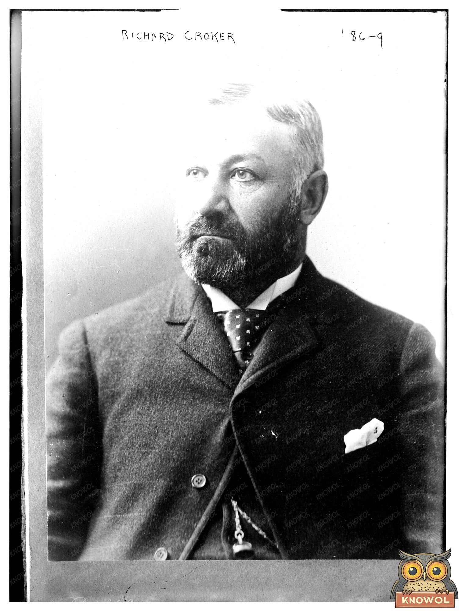 Dynamic Portrait Bust of 19th Century Political Leader