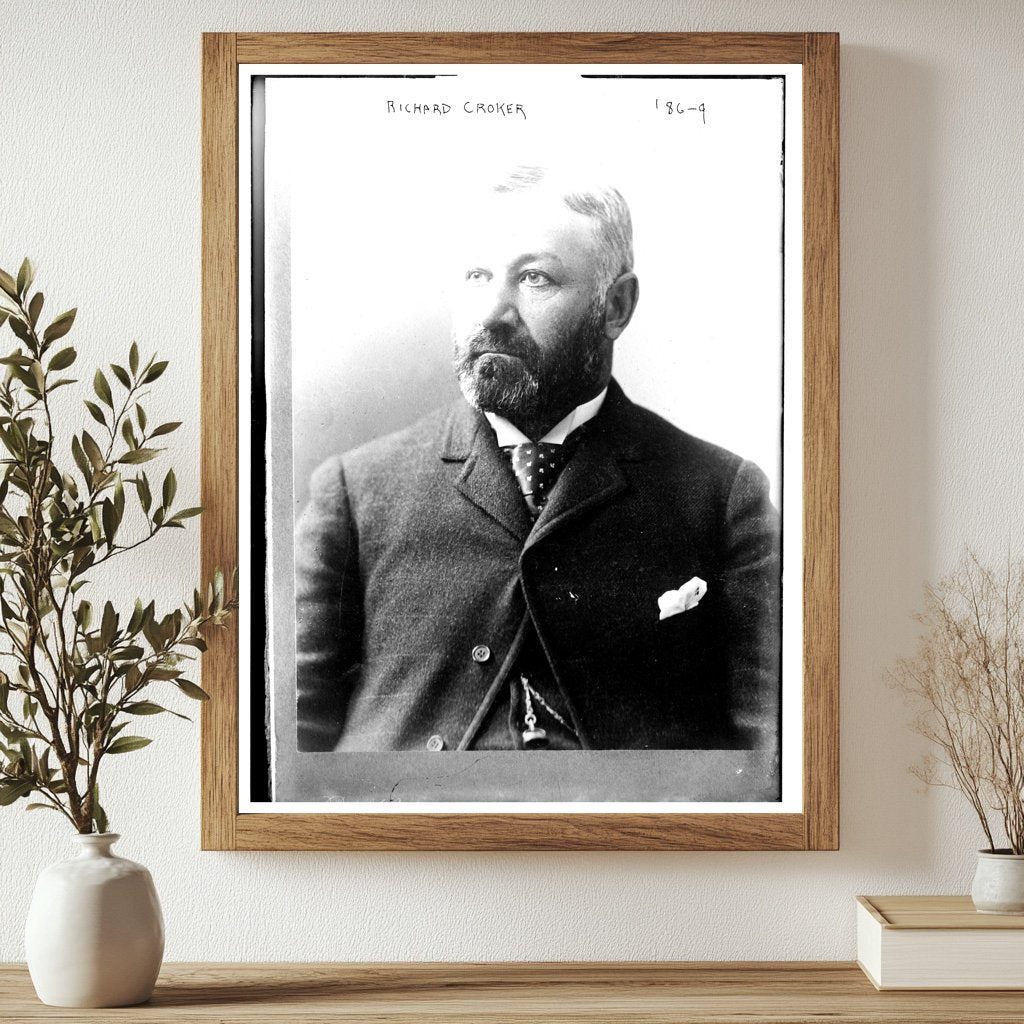 Dynamic Portrait Bust of 19th Century Political Leader