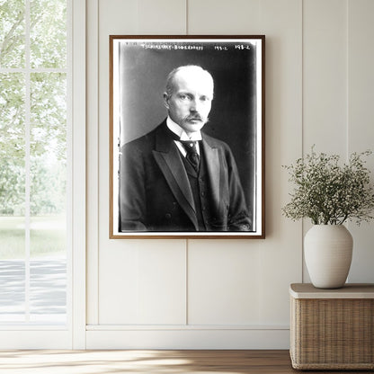 1906 Sculptural Portrait Bust of Tschirschky-Bogendorff