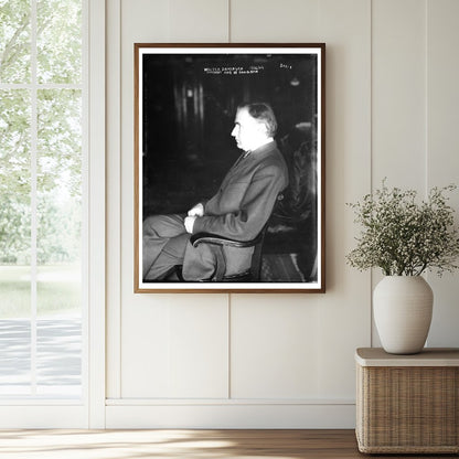 Poised Profile of a 1908 Classical Music Icon