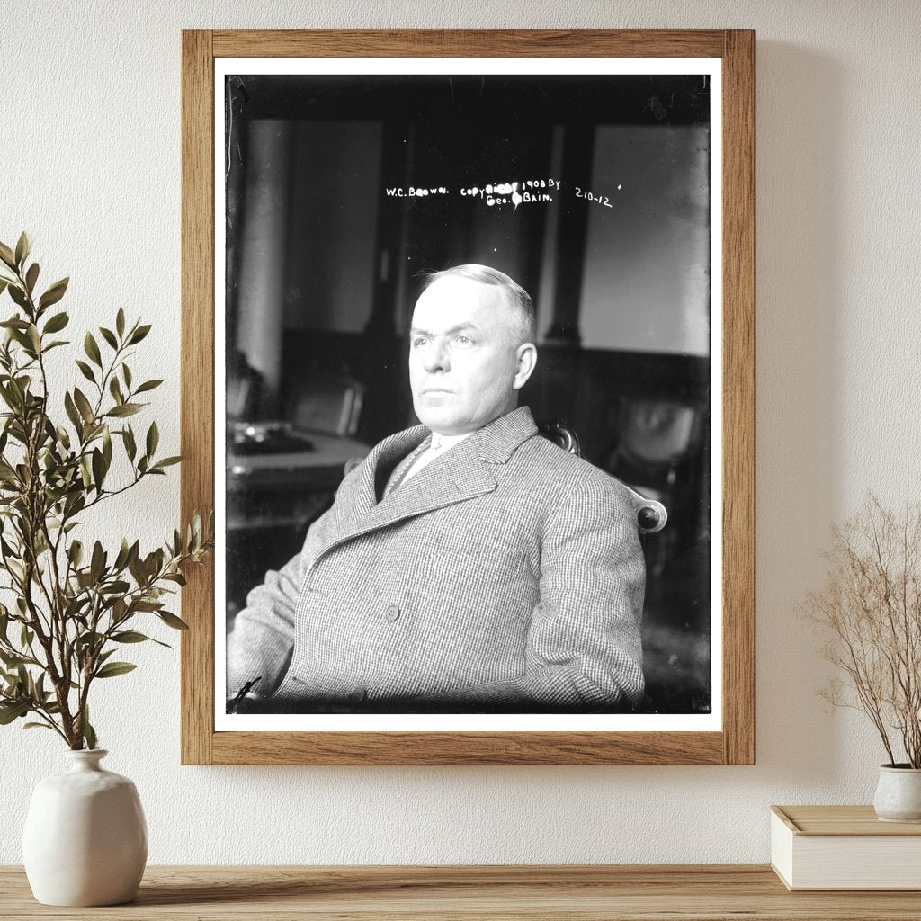 1908 Portrait of a Rail Industry Pioneer