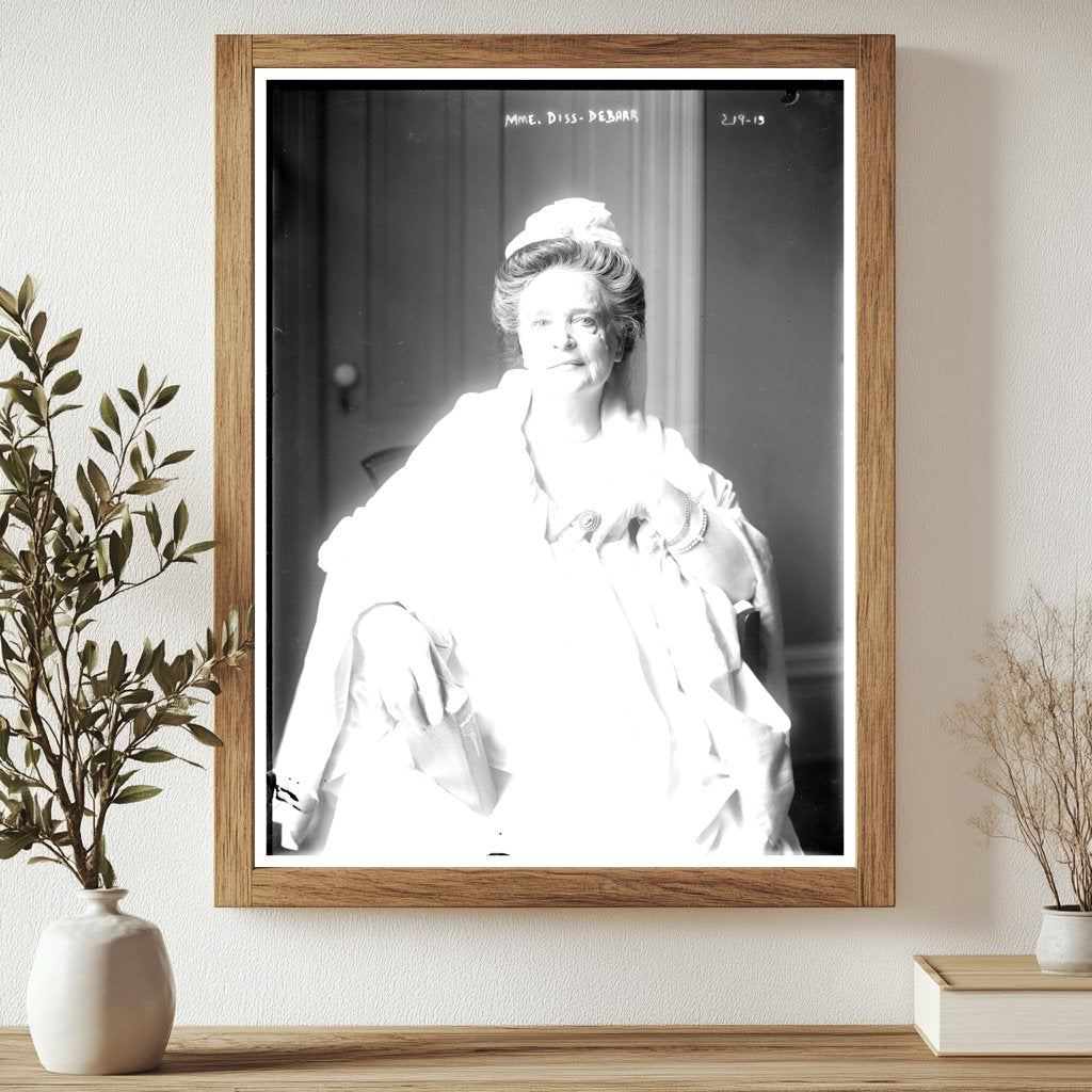 Elegant Portrait of Early 20th Century Artist