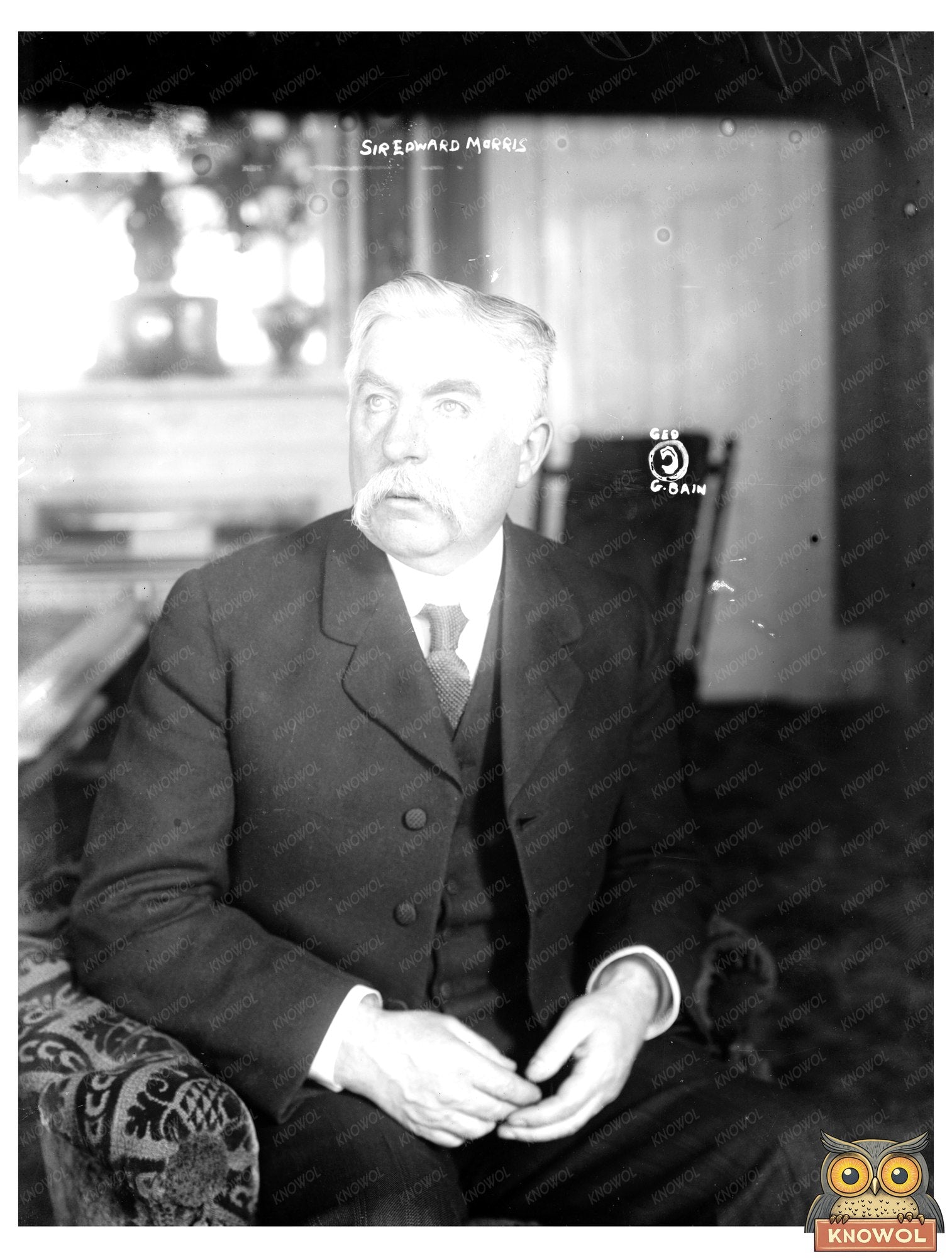 Legacy of Leadership: Sir Edward Morris Portrait