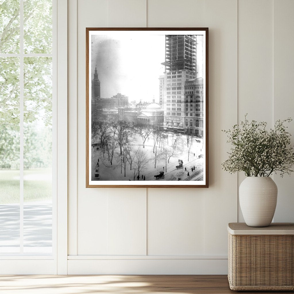 Vibrant Madison Square Scene - New York, 1908