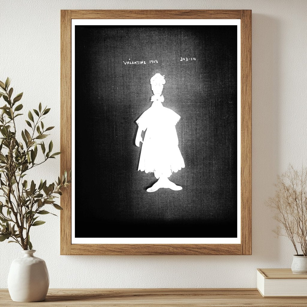 1908 Valentines Day Romance in Vintage Photographic Art