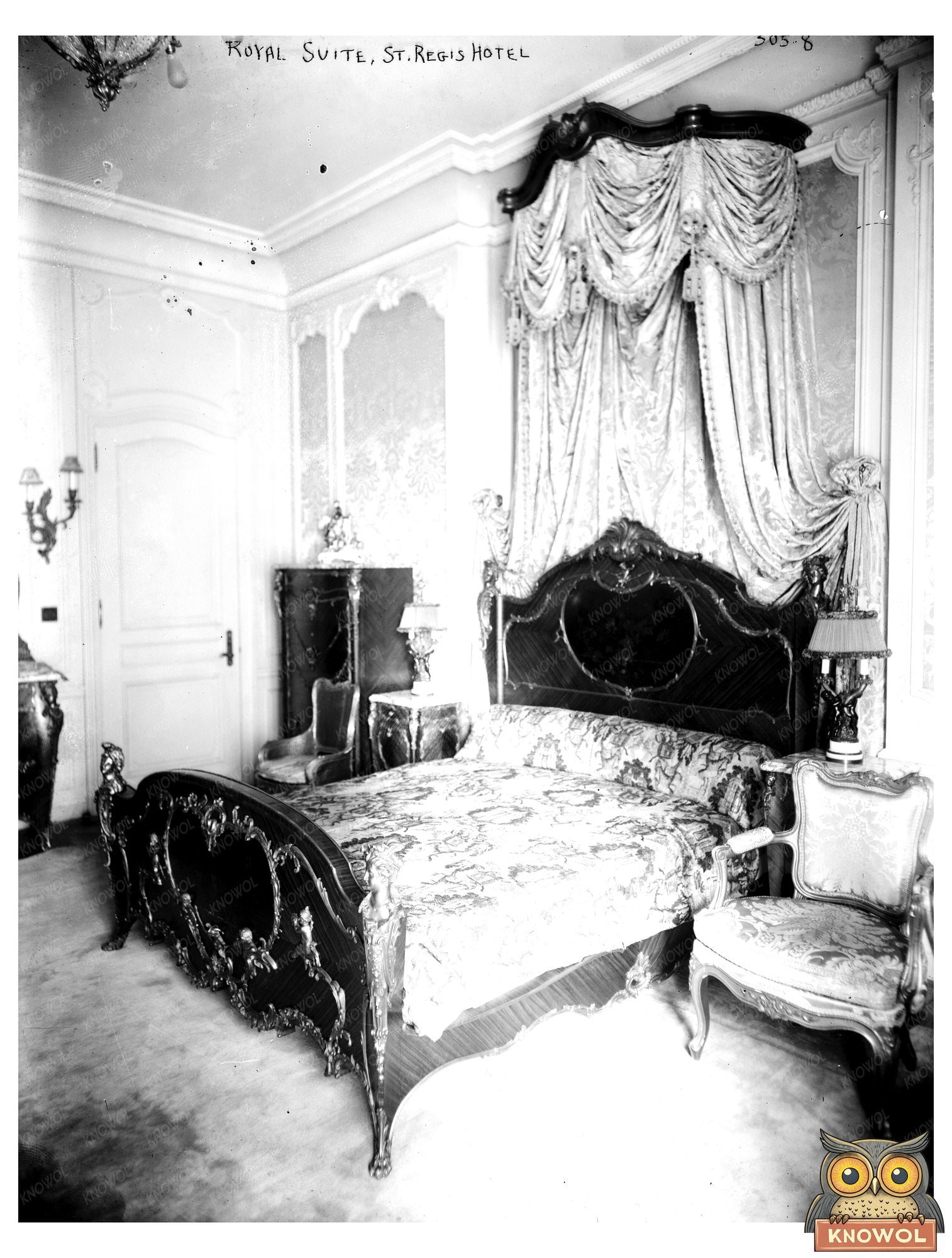 Opulent Royal Suite of St. Regis Hotel, NYC