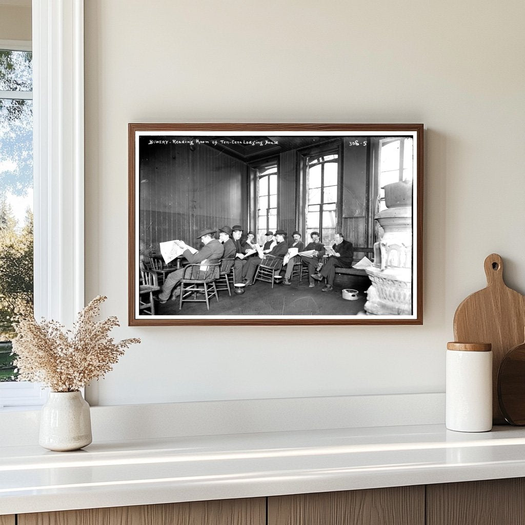 Cozy Reading Room in Historic Bowery Lodging House