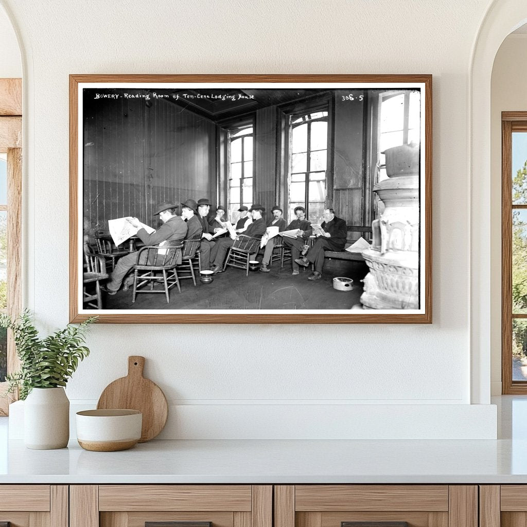Cozy Reading Room in Historic Bowery Lodging House