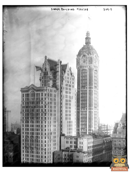 Majestic Singer Building: Iconic 1908 Skyscraper
