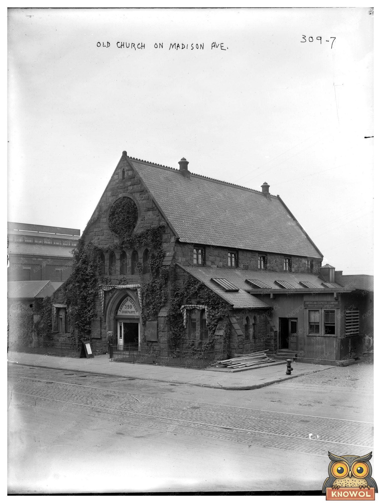 Intricate Facade of Madison Avenues Historic Church