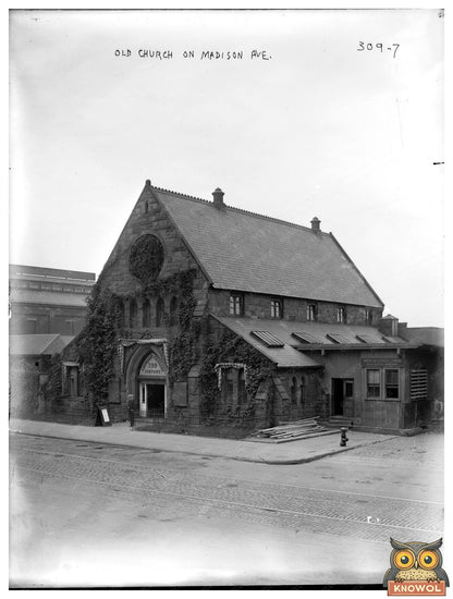 Intricate Facade of Madison Avenues Historic Church