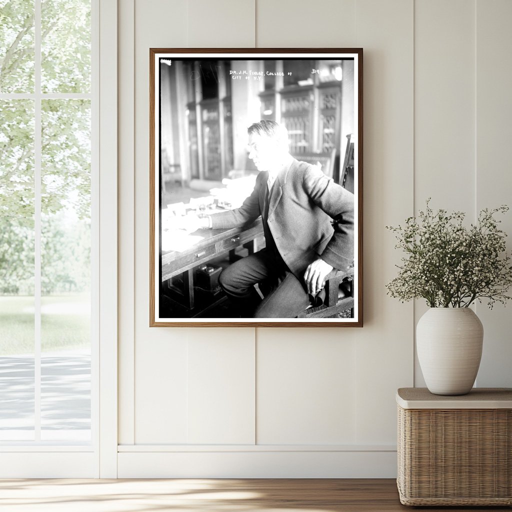 Historic Portrait of a City College Pioneer