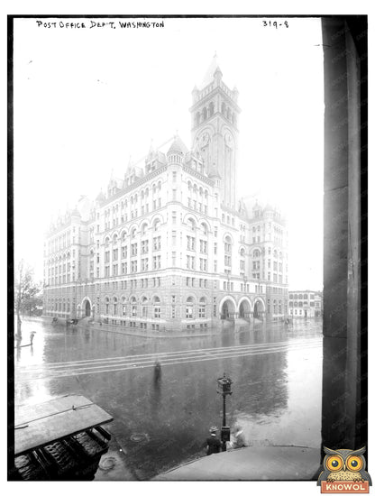 Majestic Post Office Architecture in Early D.C.