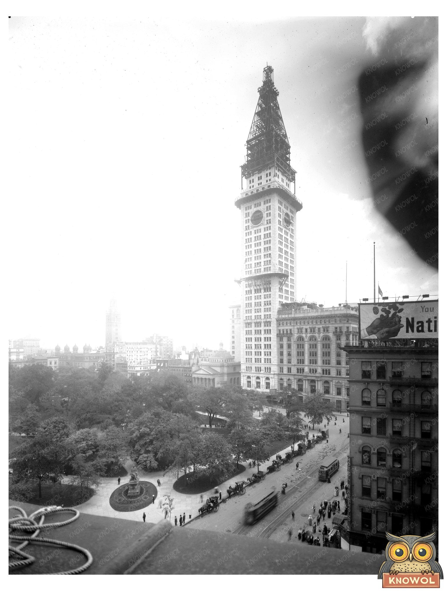 Iconic Metropolitan Life Insurance Tower Portrait