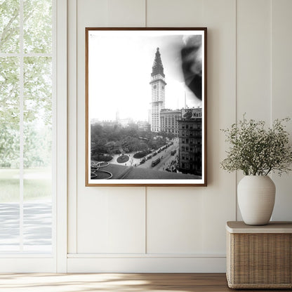 Iconic Metropolitan Life Insurance Tower Portrait