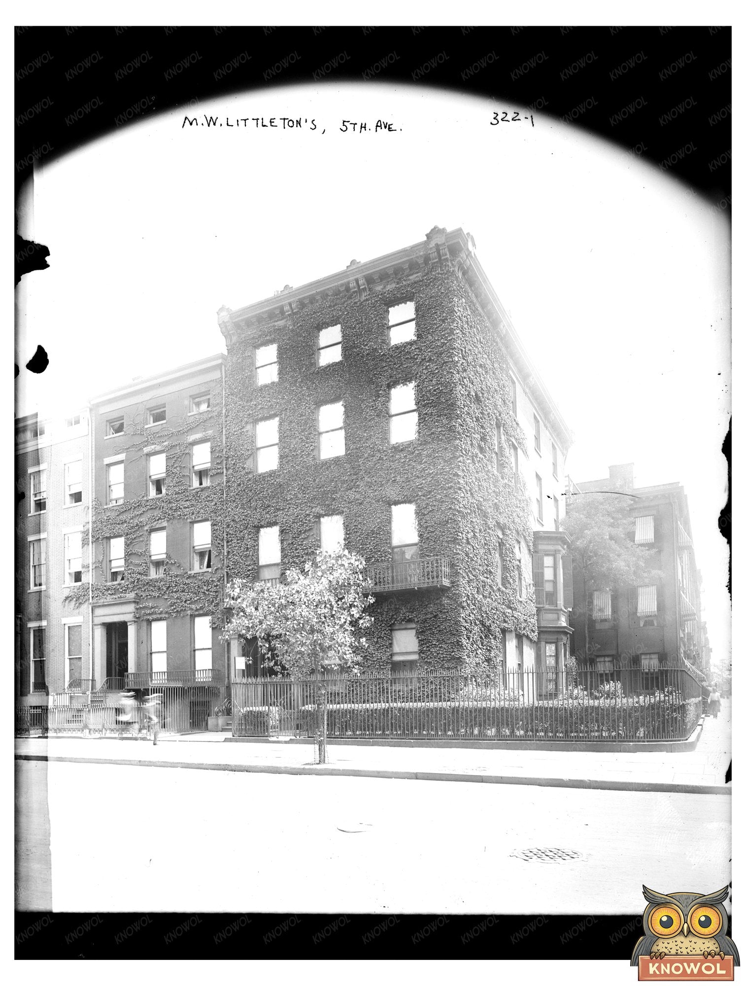 Historic 5th Avenue Commercial Scene: Littletons Store