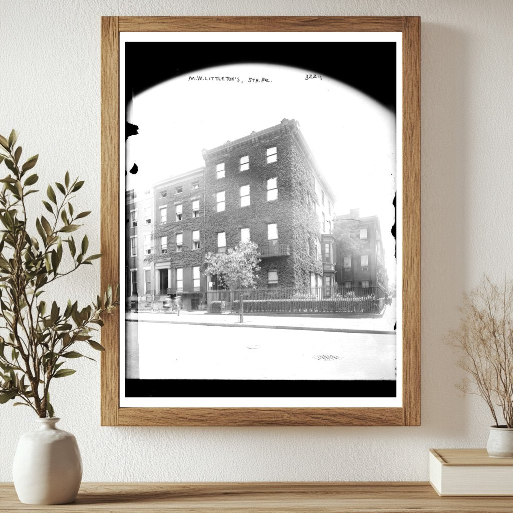 Historic 5th Avenue Commercial Scene: Littletons Store