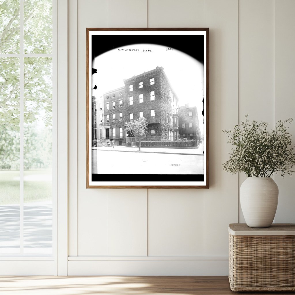 Historic 5th Avenue Commercial Scene: Littletons Store