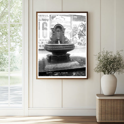 New Yorks Geo. Dixon Memorial Fountain Landmark