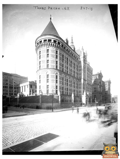 Gothic Architecture of New Yorks Iconic Tombs Prison