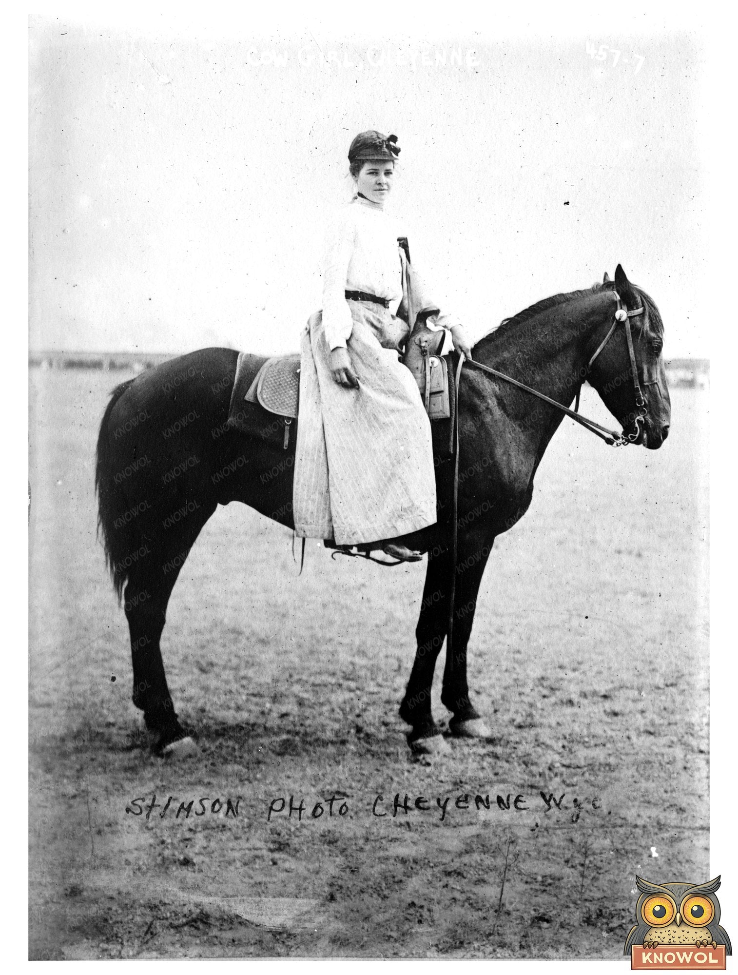 Vivacious Cowgirl of Historic Cheyenne, Wyoming