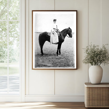 Vivacious Cowgirl of Historic Cheyenne, Wyoming