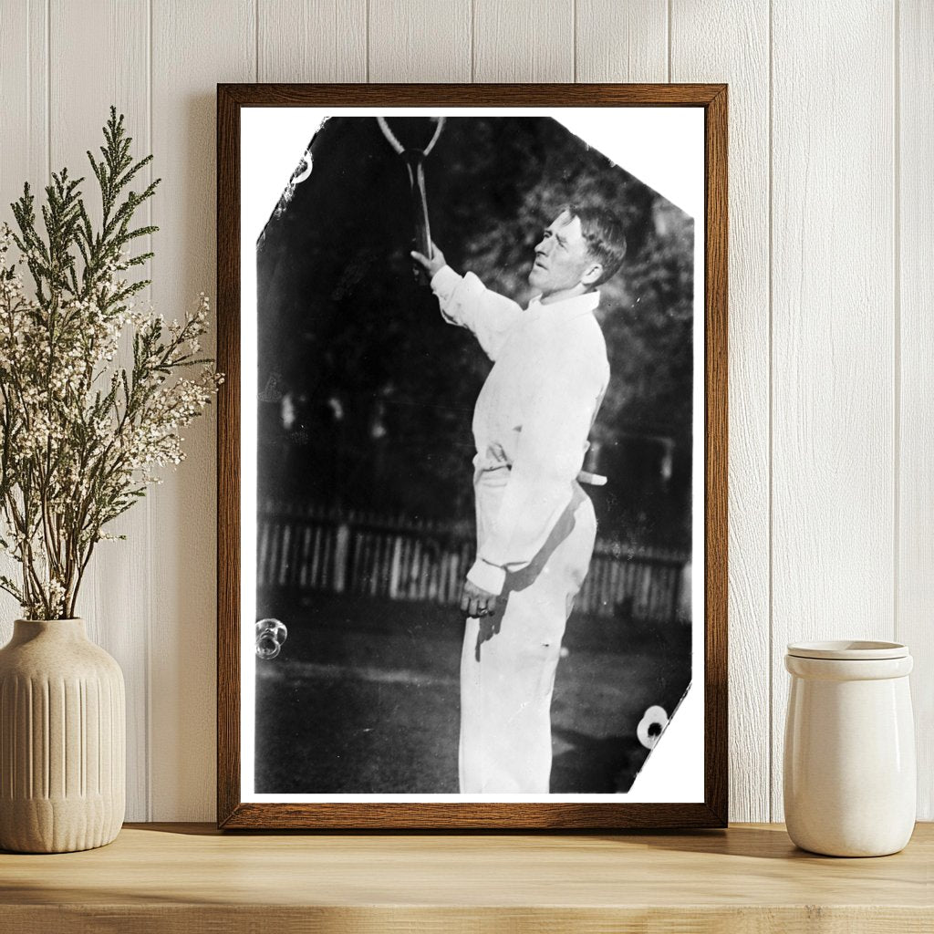 Maj. J.G. Ritchie: 1908 Olympic Tennis Champion Portrait