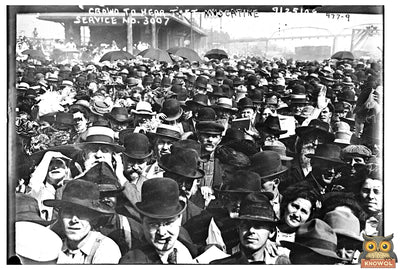 Historic Taft Speech Draws Crowds in Muscatine, 1908