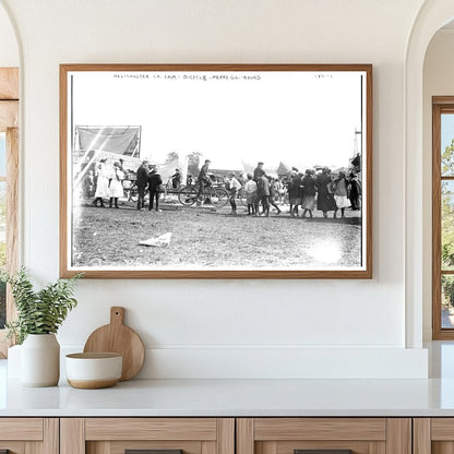 Vintage Bicycle Merry-Go-Round at Westchester Fair