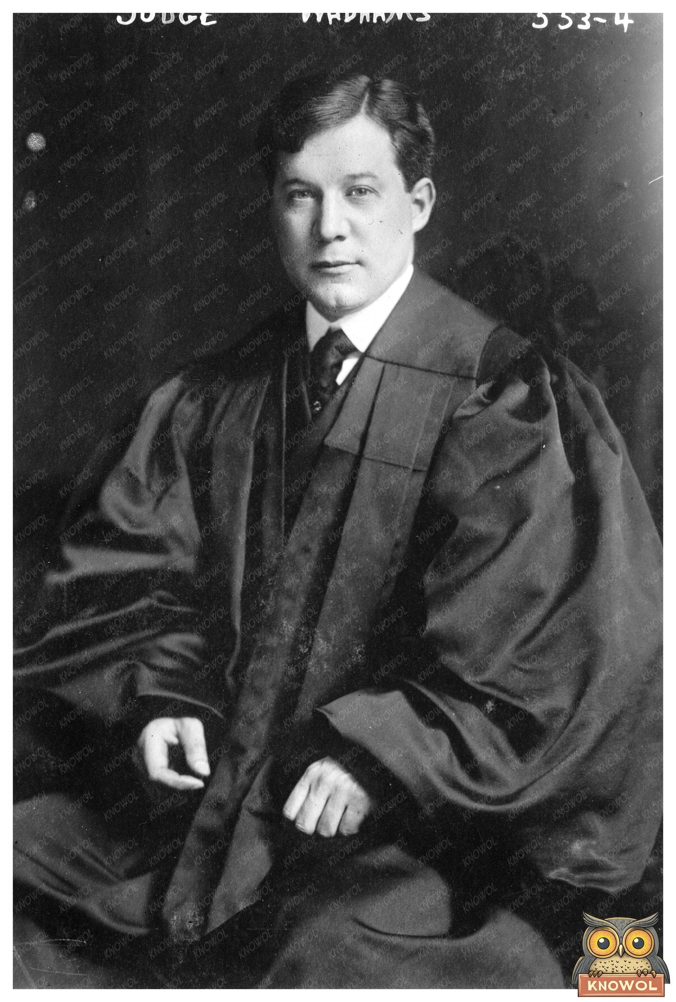 Portrait of Judge Wadhams: Pillar of Justice in Action