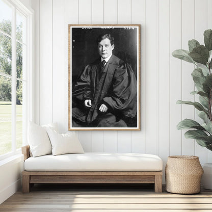 Portrait of Judge Wadhams: Pillar of Justice in Action